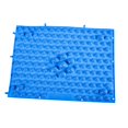 thumbnail image 2 of Kuntesetty Foot Massage Acupressure Mat Convenient Sensory Mat for Office Home Bathroom Blue, 2 of 9