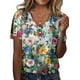 thumbnail image 1 of Blusas de verano HOTYD con estampado floral para mujer, 1 of 2