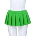 thumbnail image 4 of Women Low Waisted Mini Skirts Pleated Tutu Skort Cheerleader Dance Nightwear, 4 of 6
