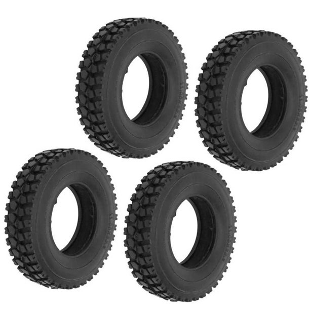 4 piezas de repuesto de goma para neumáticos para instalar accesorios resistentes al desgaste rendimiento/vehículo 14 RC , Patrón de Patrón de Macarena Neumáticos de coche RC