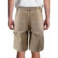 thumbnail image 2 of Men's Premium Cotton Baggy Fit Jorts Carpenter Denim Jean Shorts MADE IN USA (Khaki, 40), 2 of 3
