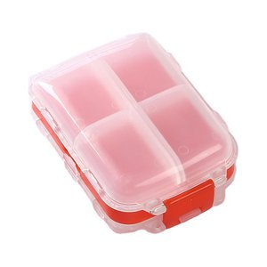 Jinsinto Portable Pill Box Small Pill Box Weekly Pill Box Daily Pill Boxes Portable Pill Boxes Daily Pill Organizer