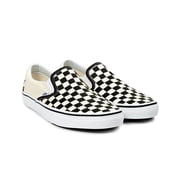 Vans Classic Unisex Shoes Size 6, Color: Black And White Checkerboard/White