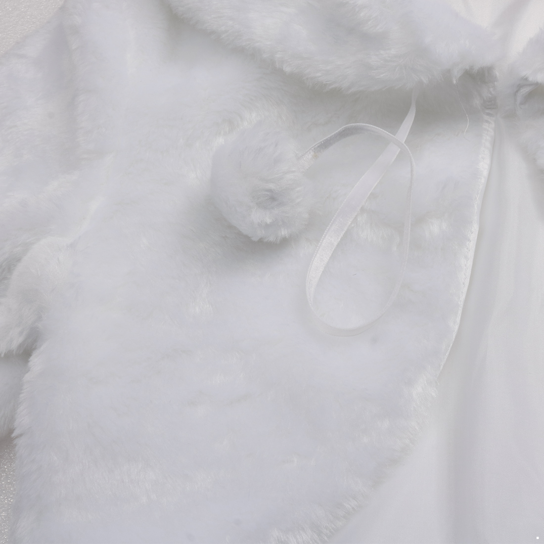 iEFiEL Baby Little Girls Faux Fur Long Sleeve Coat Birthday Wedding Dress Cardigan Wrap Jacket - image 5 of 6