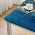 thumbnail image 5 of Acheng Surfboard Ocean Wave Square Fitted Table Cloths 100% Polyester Fiber 46*46, 5 of 8