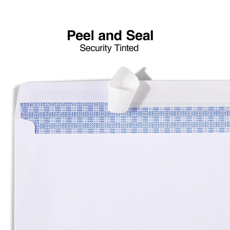 新小判10銭貼り封書 Staples, Security-Tint Envelopes, #10, 4 1/8