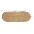 thumbnail image 2 of VHC Brands Coastal Farmhouse Jute Table Runner, Natural, 13x36, 2 of 5