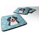 thumbnail image 1 of Caroline's Treasures BB1671FC - Posavasos de espuma con copo de nieve de Bernese Mountain Dog (juego de 4), 3,5, multicolor Caroline's Treasures BB1671FC, 1 of 1