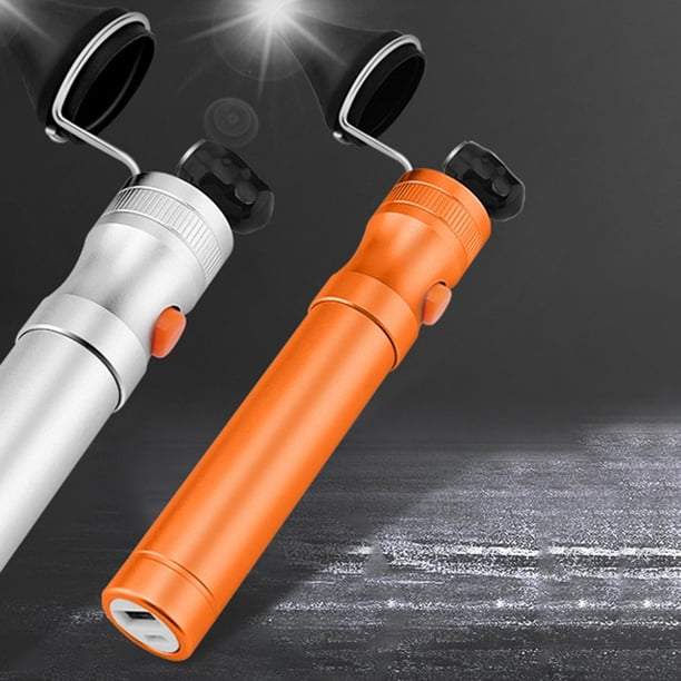 Recogedor de oídos recargable Luz de iluminación LED Herramientas de limpieza giratorias Lámpara de selección de oídos Linterna para de oído , Naranja Yinane Lámpara de iluminación para recoger orejas