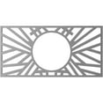 thumbnail image 4 of 20"W x 10"H x 7 3/8"ID x 1/2"P Hoover Architectural Grade PVC Pierced Ceiling Medallion, Black, 4 of 10
