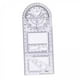 thumbnail image 1 of 2x Regla de dibujo funciones, fabricante de ángulos y círculos, plantilla de dibujo geométrico de dibujo, regla de medición, herramienta de dibuj perfecl Regla de dibujo, 1 of 8