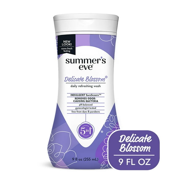 Summer's Eve Delicate Blossom Cleansing Wash, 9 oz