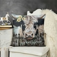 thumbnail image 2 of YINGXI Pillow Covers,This is Our Decor Pillow Covers, Decor Pillows,Flannel Cow Decor Pillow Cover 24x24in, 2 of 5