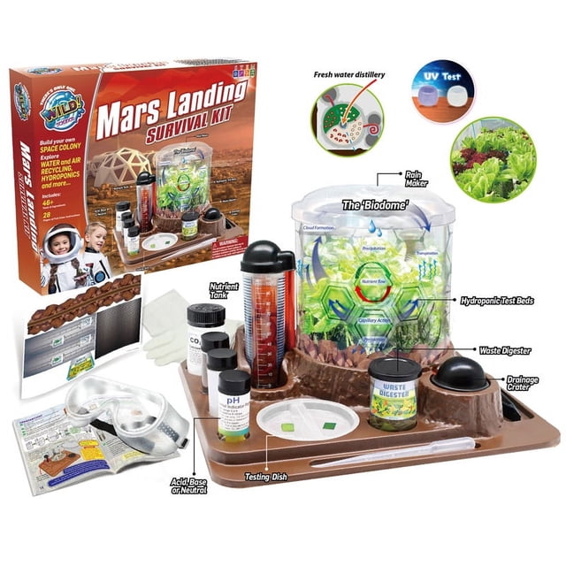 WILD SCIENCE KIT de Survie MARS LANDING