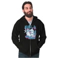 thumbnail image 5 of Cool Urban Rich Popeye Self Made Zip Hoodie Sweatshirt Men Brisco Brands S, 5 of 6