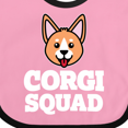 thumbnail image 4 of Inktastic Dog Corgi Squad Boys or Girls Baby Bib, 4 of 4