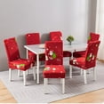 thumbnail image 1 of Housse de Chaise de Noël Housse de Chaise Extensible Maison Hôtel Restaurant Housse de Chaise de Salle à Manger Housse de Siège de Table à Manger Universelle Housse de Chaise, 1 of 9