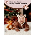 thumbnail image 2 of Enterito para Bebé PATPAT de Polar con Capucha y Pies 0-3 Meses, 2 of 9