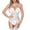 White, variant on Penkiiy Fashion Women Bustier Corset Sexy Girdle Waist Cincher Bodydoll White Lingerie Garters for Weddings L White on Sale
