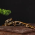 thumbnail image 3 of Chinese Copper Bronze Dragon  Brush Holder, 3 of 6