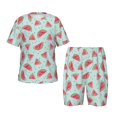 thumbnail image 1 of Balery Watermelon Conjunto de Pijama Infantil de Manga Corta con Estampado – Ropa de Dormir de Algodón Suave-Medium, 1 of 6