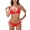 Red, variant on Women's Triangle Bikinis Swimsuit Women String Halter Two Piece Bathing Suits for Women