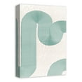 thumbnail image 2 of Creative Products Teal Abstract Pathway 12 x 18 Canvas Wall Art, 2 of 5