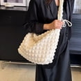 thumbnail image 3 of Kukuzhu Puffer Tote Bag for Women Cloud Bag Large Crossbody Bag Bubble Hobo Bag Cute Quilted Shoulder Bag, 3 of 6