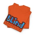 thumbnail image 3 of blind skateboards Vintage Logo v3 Creager Blue Retro Classic Skate TShirt Print - Orange / 3XL, 3 of 5