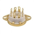 thumbnail image 3 of 20PC 8 Pin Ceramic Socket Tube Top Vacuum Octal Value for KT88 EL34 6V6 6650 274B, 3 of 4