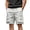 White, variant on EOYWHK Beach Shorts with Pockets Elastic Waist Stretchy Summer Shorts for Men Soft Lightweight Breathable Casual Activewear for Men Black, Size L