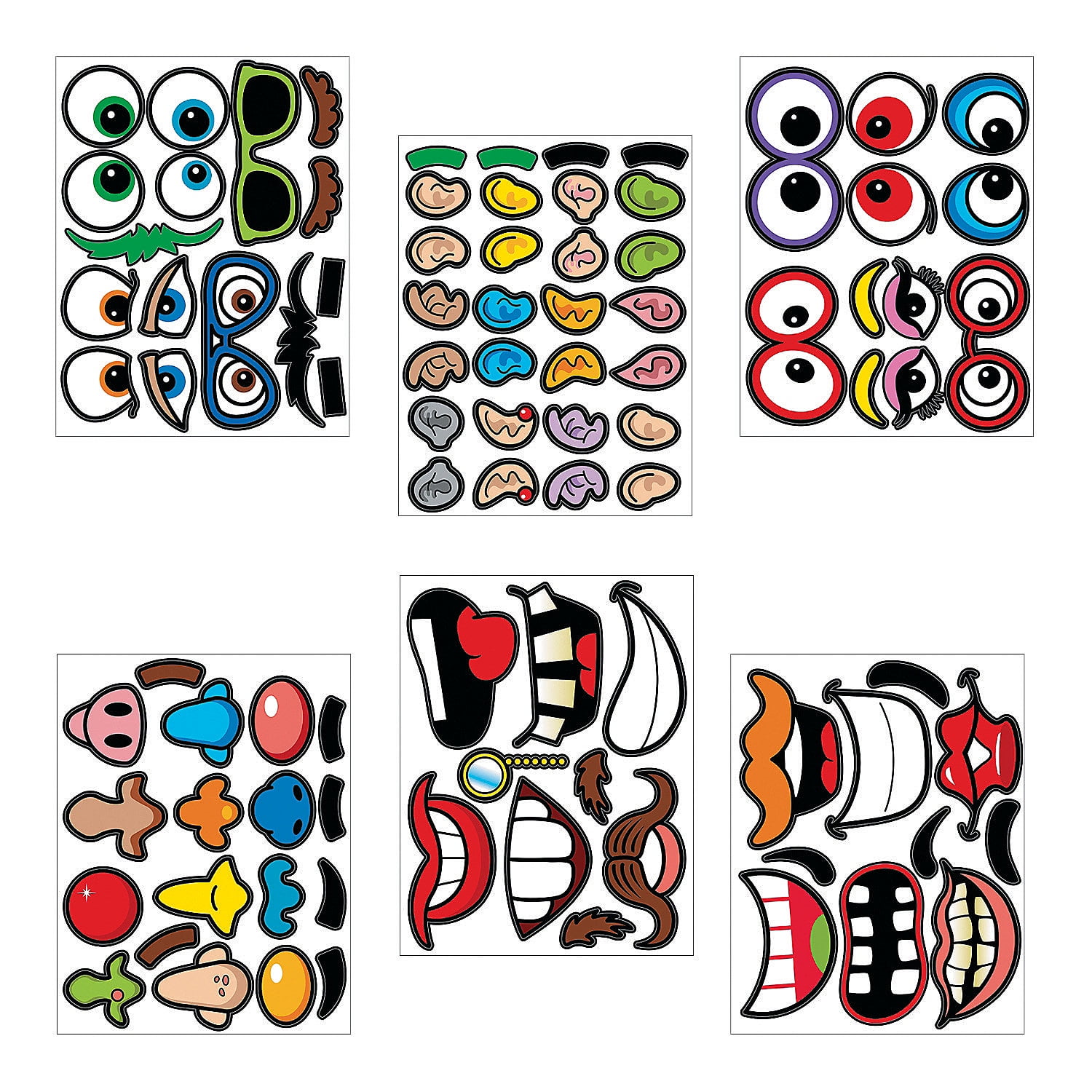 goofy jack o lantern face stickers stationery 12 pieces walmart