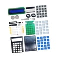 thumbnail image 3 of Kit de calculadora electrónica para practicar soldadura y aprender electrónica robusta. con batería, 3 of 8