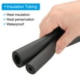 thumbnail image 4 of Uxcell 1"(25mm) ID x 6Ft Pipe Insulation Foam Tube, Pipe Cover Wrap Roll Bar Padding Tubing, Black 4 Pcs, 4 of 7