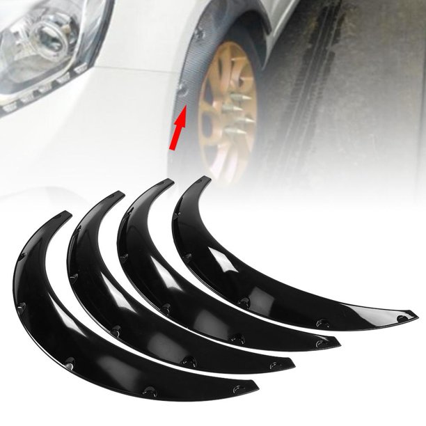 Ccdes Wheel Arches,4Pcs 110mm/4.3in Flexible Car Front & Rear Fender