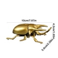 thumbnail image 3 of Uklsqma Moving Insect Model Toy | Winding Clockwork Beetle Simulation | Realistic Plastic Bug for | Educational Observation Toy | Durable Prank Prop for ’S Play and Learning, 3 of 6