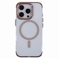 thumbnail image 3 of JAUCASE For iPhone 16 Pro Max Clear Case Compatible with MagSafe Lens Frame Kickstand PC+TPU Phone C, 3 of 5