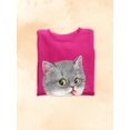 thumbnail image 3 of Kittens With Tongue Out Sweatshirt Women -Kayomi Harai Designs, Female XX-Large, 3 of 4