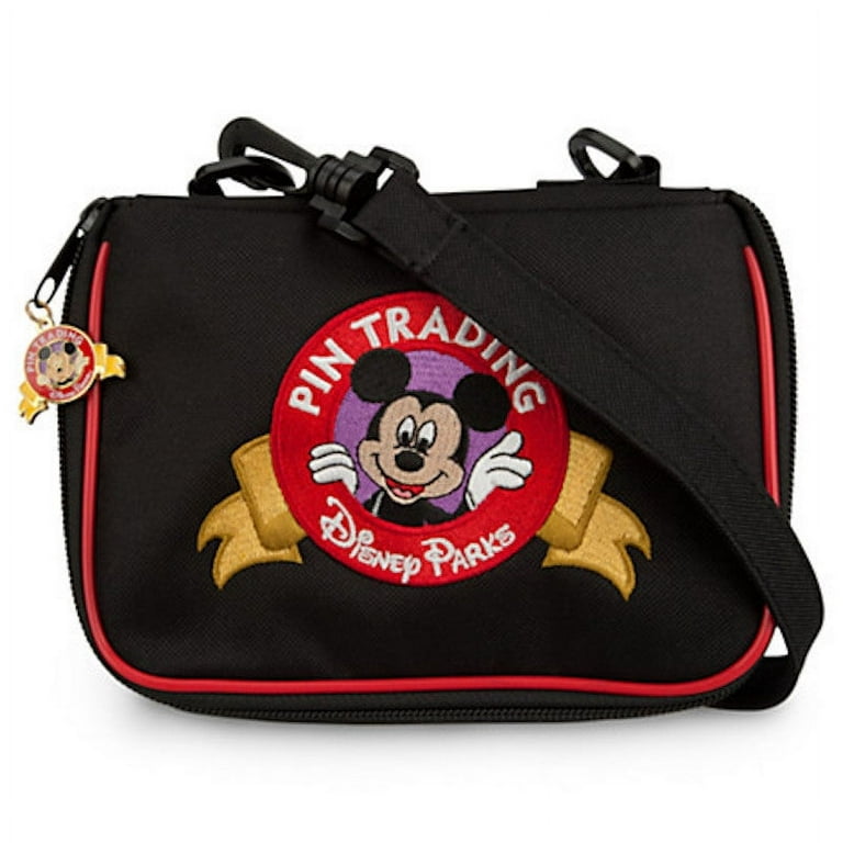 Disney Parks Mickey Mouse Pin Trading Bag Small New With Tag