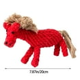 Dog Toys 2024 Design Cotton Rope Horse Shape Dog Toy Chew Grinding