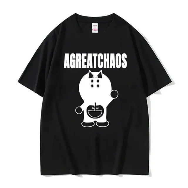 Rapper T-Shirt Graphique Homme Femme Coton Manches Courtes Hip Hop 2024 Mode T-shirts Oversize 82919 24 S