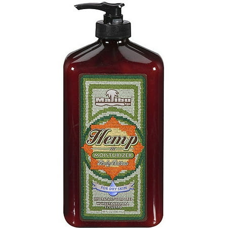 Malibu Tan pour la peau sèche Chanvre Lotion pour le corps, 18 fl oz