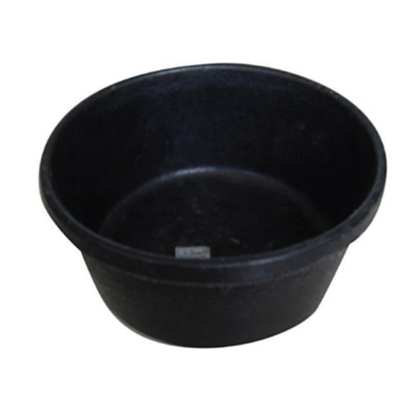 MR2QR-PAN-BLK 2 Quart Rubber Feed Pan