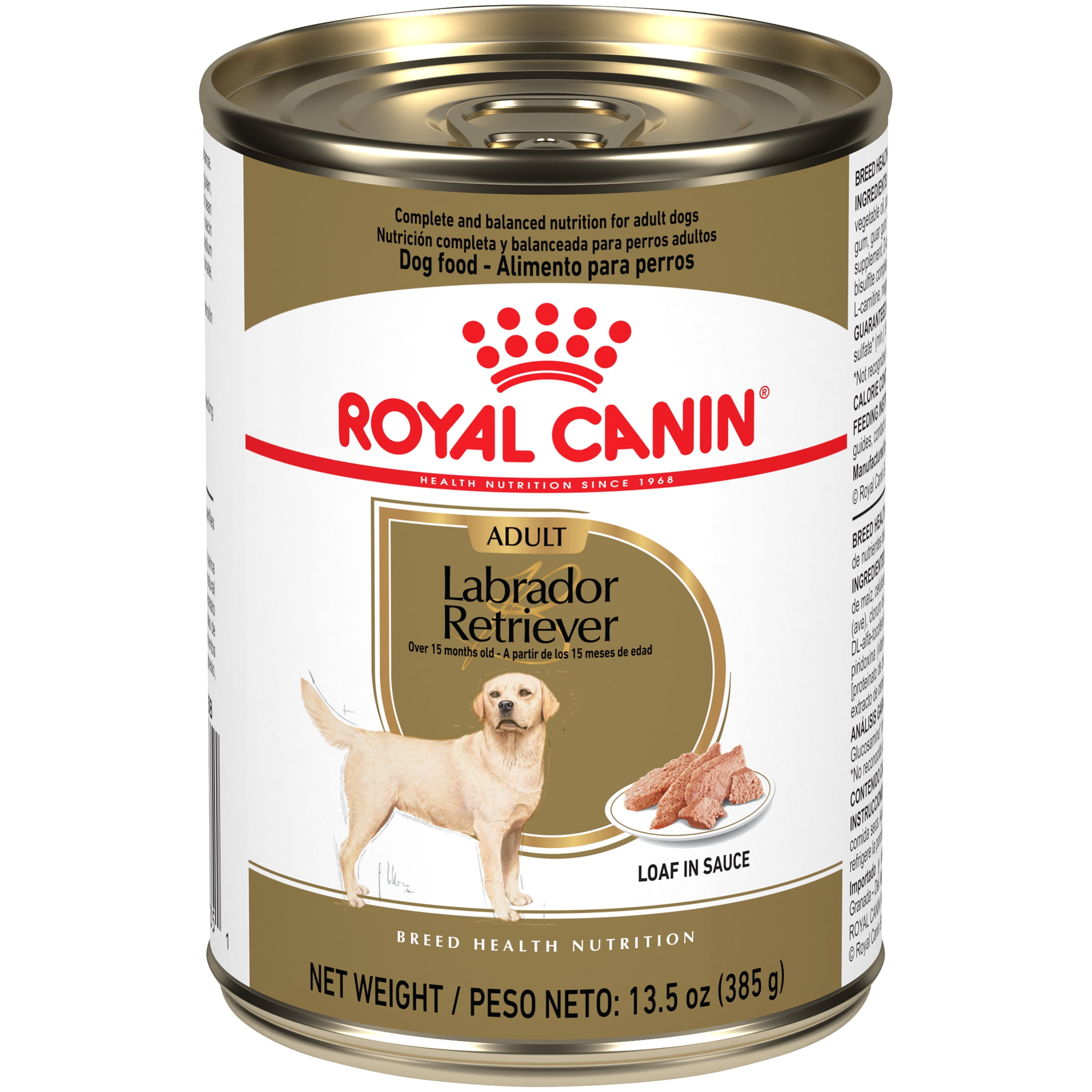 (Case of 12) Royal Canin Labrador Retriever Loaf in Sauce Wet Dog Food