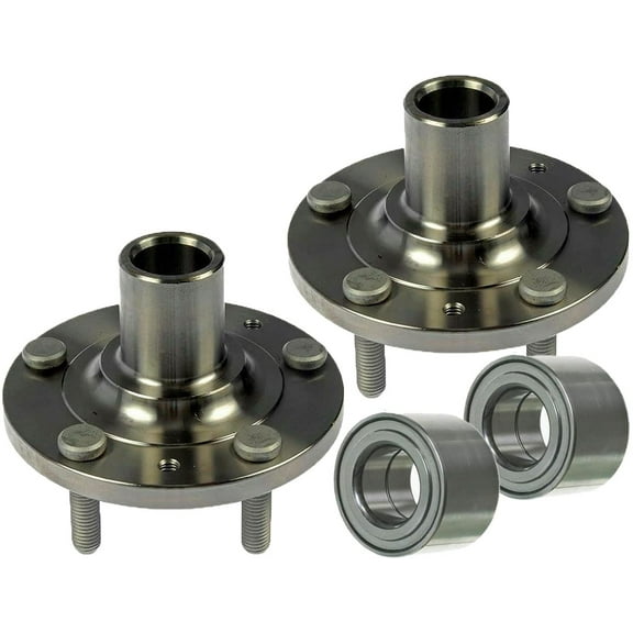 Afa Motors 2 Pack Front Wheel Hub and Bearing Assembly for 2009-2013 Mazda 6 [2.5L L4, FWD] 5 Lugs Wheel Bearing Left or Right Side