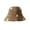 Khaki, variant on Sun Hats for Women BWASD Wide Brim Floral Embroidered Straw Fisherman Bucket Hat Adjustable Foldable Sun Block Beach Sun Hat UPF 50+ UV Protection Beige