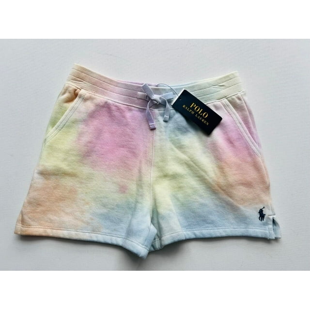 Polo Ralph Lauren Shorts Teinture sur Nœuds pour Filles Grands (12-14)