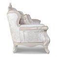 thumbnail image 4 of Furniture of America Jansing 3-Piece Solid Wood Tufted Sofa Set in Off White, 4 of 20