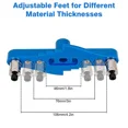 thumbnail image 5 of Self Centering Pocket Hole Jig 6/8/10mm Woodworking Doweling Drill Guide Locator, 5 of 9