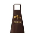 thumbnail image 3 of Dmlowu Apron Oil-Proof Aprons for Cooking, Water-Defending Fashionable Home Kitchen Aprons for Men, Women, Lightweight Kitchen Apron, 3 of 3